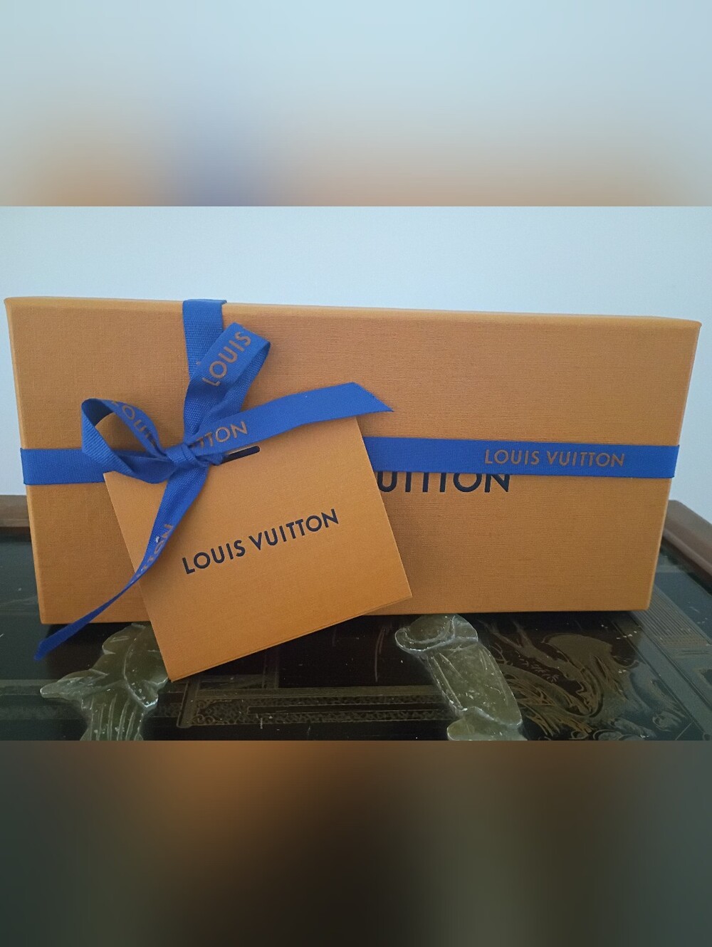 Louis Vuitton Empty Gift Box With Ribbon and Card Brand New *** Final Price ***